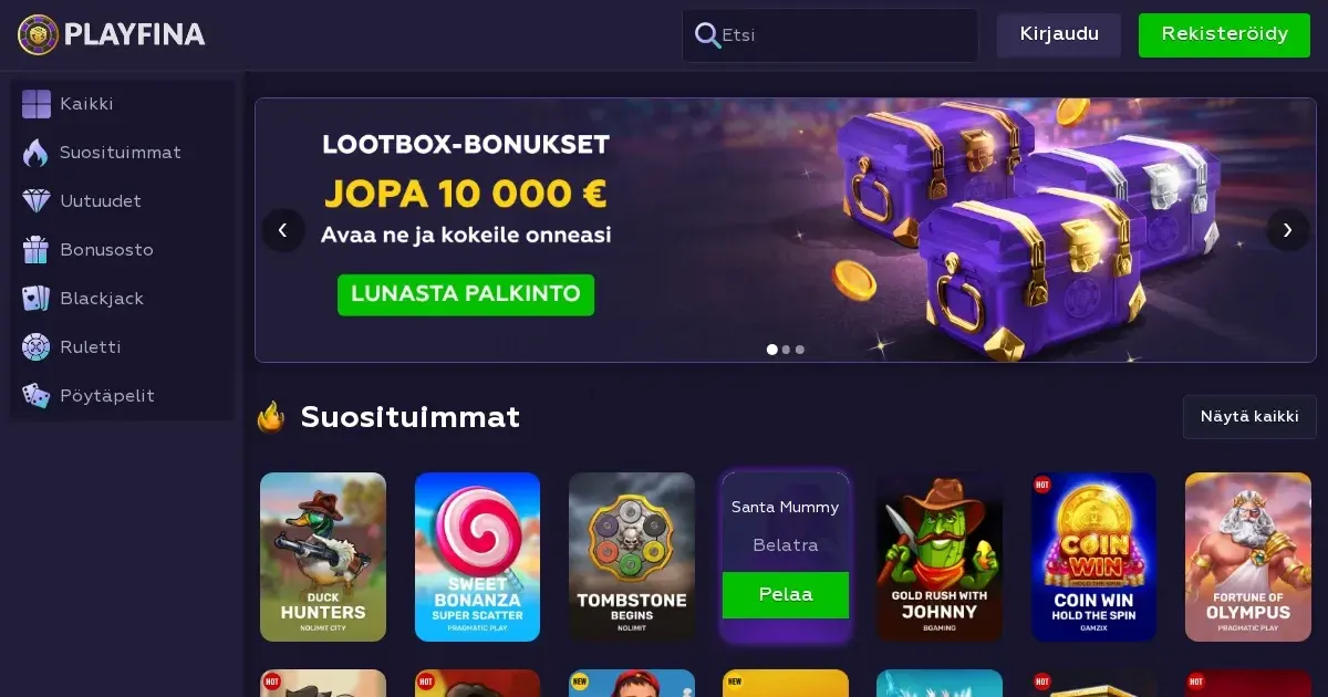 playfina casino